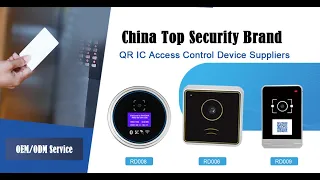 Single Door Network Access Control + QR Code Scanning Head  +IC Card Reader Triple Product