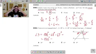 2018 metų matematikos VBE | 28-01-23 Twitch stream