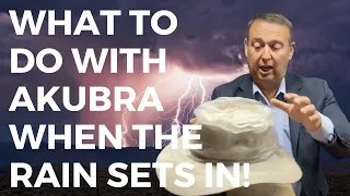 What To Do With Your Akubra When The Rain Sets In! (Hint: It's not what you think).