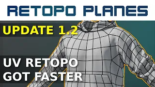 Retopo Planes 1.2 - Symmetry Support + Thickness