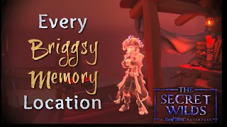 All Briggsy Memory Locations in The Secret Wilds Adventure | Sea of Thieves