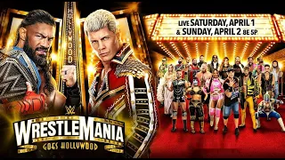 WWE  Wrestlemania 39 LIVE GAME PLAY 2K 23