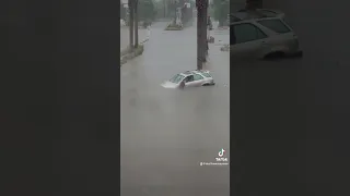 Tropical Storm Hilary floods Palm Springs residential neighborhood