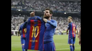 Messi's legendary 500'th goal-last second on Bernabeu - El Classico 2017-Real Madrid - Barcelona 2-3
