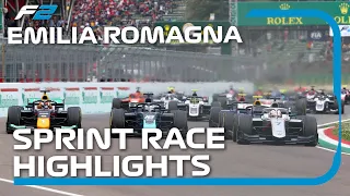 F2 Sprint Race Highlights | 2022 Emilia Romagna Grand Prix