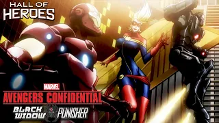 The Avengers Enter The Fray | Avengers Confidential: Black Widow & Punisher | Hall Of Heroes