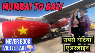 Ep-1 Travelling To Bali || Unprofessional Airline @vietjet | Watch This Before You Book