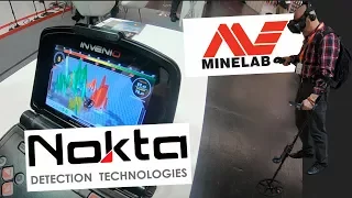 NEW Nokta Invenio Metal Detector and Minelab Virtual Reality at IWA Outdoor Classics Exhibition