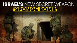 What Are Sponge Bombs, Israel's New Weapon To Seal Off Hamas' Tunnel Network | Israel Hamas War