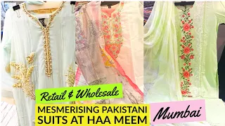 Mesmerising Pakistani Concept Suits in Organza, Georgette & Prem Rayon at Haa Meem Kurtis. Plus Size