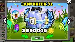 FREE! 😍 Canyoneer 31 Chest 🎁 | 2 500 000 ✨ Stars In Adventure | Hill Climb Racing 2