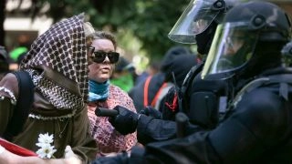 14 arrested, weapons seized after violent Portland protests