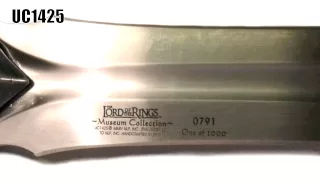 The Complete United Cutlery Collection Checklist: 'Lord of the Rings' Sting to 'The Hobbit' Orcrist