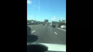 Idiot driver almost caused an accident