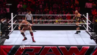 Ryback vs. Tensai: Raw, Nov. 19, 2012