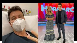 SBT afasta Eliana após contato com Rodrigo Faro que testou positivo pra Covid