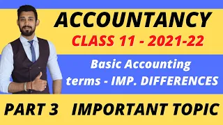 Basic Accounting Terms | Most Important | Class 11 | Part 3