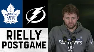 Morgan Rielly RD1 GM7 Post Game | Tampa Bay Lightning vs. Toronto Maple Leafs | May 14, 2022