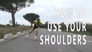 How to use your shoulder for inline speed skating (pascal briand vlog 89)