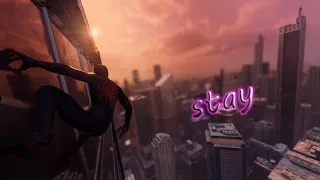 The Kid LAROI, Justin Bieber - Stay | Web Swinging to Music in Spider-Man Miles Morales