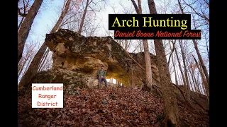 Copperhead Twin Arches, Pigeon Toe, Bat Cave, & Zilpo Arch | Daniel Boone National Forest | Kentucky