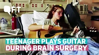 Teenager Play Guitar During Brain Surgery | Quint Fit