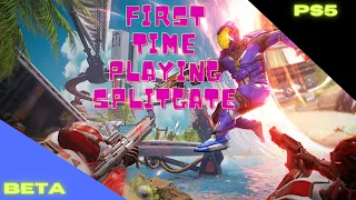 First time playing splitgate beta on ps5 this game is awesome!!