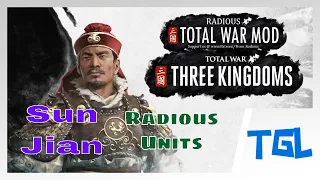 Total War: Three Kingdoms - Radious Units Sun Jian