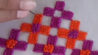 Hand Embroidery: Border stitch