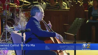 Cellist Yo-Yo Ma Performs At St. Sabina