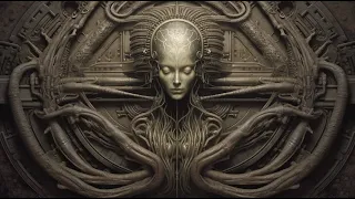 H.R. Giger "Inspired" AI Imagery "Necronomicon"