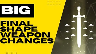 DEV INSIGHTS: THE FINAL SHAPE WEAPON TUNING PREVIEW REACTION