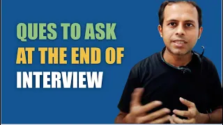 #AskRaghav | What to ask at the End of Interview