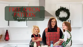 Free Apron Pattern | Mommy and Me