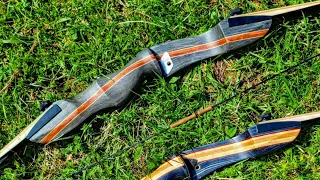 My new Recurve Bows Unboxing, Assembly and Shooting