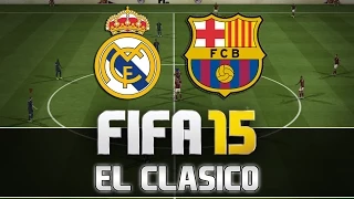 Fifa 15 | Real Madrid vs. FC Barcelona - El Clasico | FULL Gameplay | by PatrickHDxGaming