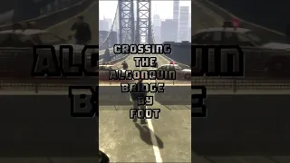 Crossing The Algonquin Bridge In GTA 4 #shorts #gta