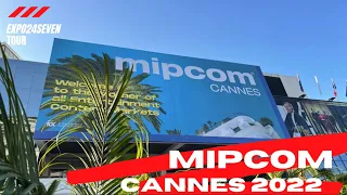 MIPCOM 2022 Cannes - short expo tour through Palais des Festivals ☀️☀️☀️