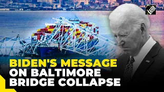 Baltimore Bridge Collapse | “Our prayers with everyone involved in terrible accident": Prez Biden