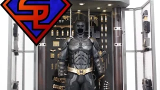The Dark Knight Hot Toys Batman Armory With Batman Movie Masterpiece 1/6 Scale Set Review