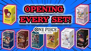 OPENING ALL OF ONE PIECE! 0P-01 To OP-07 Booster Box Opening!