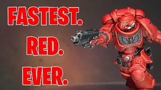 How to Paint Blood Angels Fast