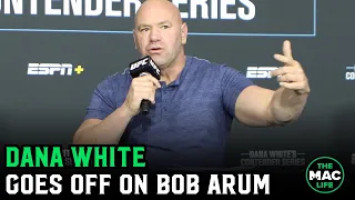 Dana White goes off: “Bob Arum is a piece of f***ing s***”; McGregor/Poirier set for Abu Dhabi