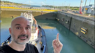 🔴 Live Panama Canal Transit from Ruby Princess Cruise Ship 🛳️