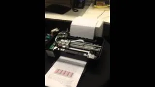 What happens inside an HP inkjet printer