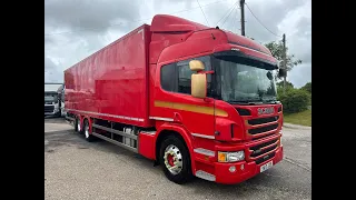 For Sale Scania P320 26tonne Sleeper Cab Boxvan