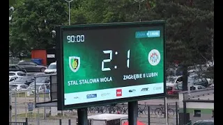 2023/24 - 2.LIGA - kolejka 34 - Stal Stalowa Wola vs Zagłębie Lubin