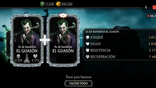 MK Mobile - Opening 10 Packs Of The Killer Joker 🃏 - Two Diamond Kard Reward