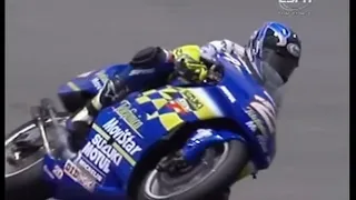 2000 Malaysian 500cc Motorcycle Grand Prix Highlights (Italian commentary)