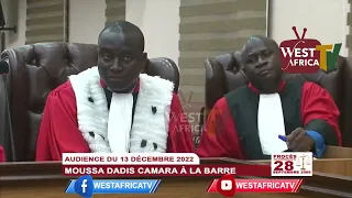 L'interrogatoire de Dadis Camara par le Président du tribunal